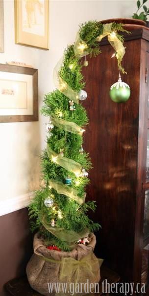 grincsfa, mini karácsonyfa